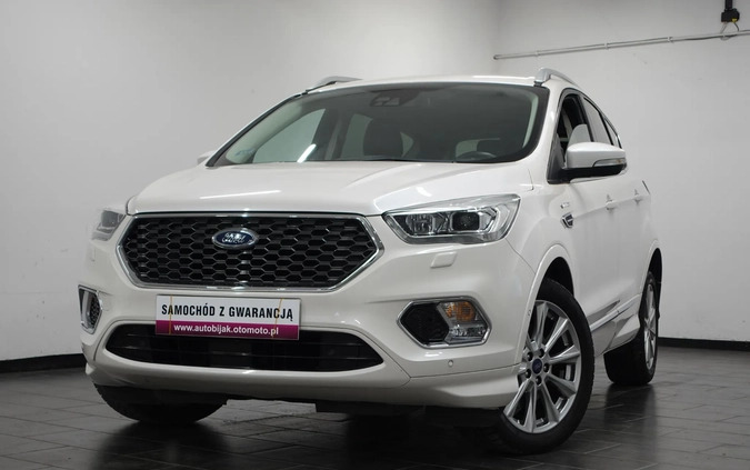 Ford Kuga cena 67900 przebieg: 189810, rok produkcji 2018 z Malbork małe 781